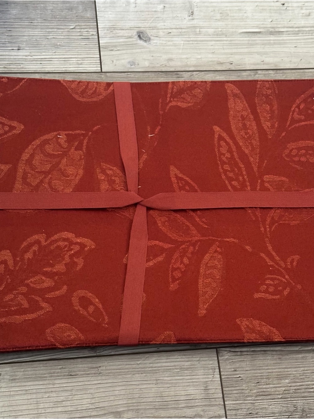 Kohl’s Set Of 4 Fall Harvest Placemats Rust Spice New